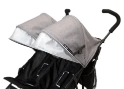 Jeep PowerGlyde Side-by-Side Double Stroller -Delta Children 11409 2148 JeepPowerGlydeSideXSideStroller Grey Silo 46 scaled