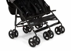 Jeep PowerGlyde Side-by-Side Double Stroller -Delta Children 11409 2148 JeepPowerGlydeSideXSideStroller Grey Silo 54 scaled