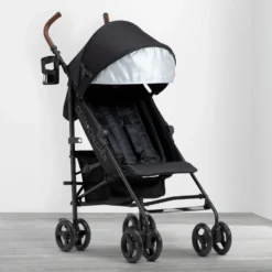Delta Children 365 Plus Stroller -Delta Children 11464 001 Delta 365 Plus Stroller Black Lifestyle 101