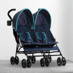 Delta Children LX Side By Side Stroller 31 Delta Children LX Side By Side Stroller -Delta Children 11701 406 LX Side by Side Stroller NightSky Lifestyle 101