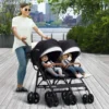 Jeep PowerGlyde Plus Side X Side Double Stroller