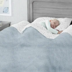 Delta Children Inflatable Bed Rails For Toddlers & Kids With Foot Pump (2 Pack) -Delta Children 205252 5051DeltaInflatableBedrailwithfootpumpRoomShotwithmodel 8c130bea ebae 4da2 a584 0b41c0c1b07b