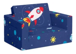 Delta Children Spaceship Cozee Flip Out Chair - 2-in-1 Convertible Chair To Lounger For Kids 13 Delta Children Spaceship Cozee Flip Out Chair - 2-in-1 Convertible Chair To Lounger For Kids -Delta Children 208220 5064 Cozee Chair Space Silo 02 scaled