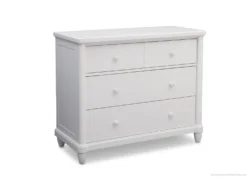 Belmont 4 Drawer Dresser With Changing Top -Delta Children 325040 130 belmont 4 drw dresser with changing top bianca angle 01 hi res ac9f2039 17a3 4607 b741 fbf93ca87e18