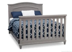 Belmont 4-in-1 Convertible Crib 12 Belmont 4-in-1 Convertible Crib -Delta Children 325790 026 belmont crib fullbed angle hi res 6300ea3c 5903 4b2a 928d a7d124b4272d