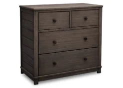 Monterey 4 Drawer Dresser With Changing Top -Delta Children 330040 084 monterey 4 drw dresser angle scaled