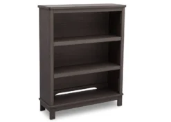 Monterey Bookcase 17 Monterey Bookcase -Delta Children 330180 084 bookcase rustic grey angle e321ac57 9e57 4c8d a5d6 0071704bc6aa