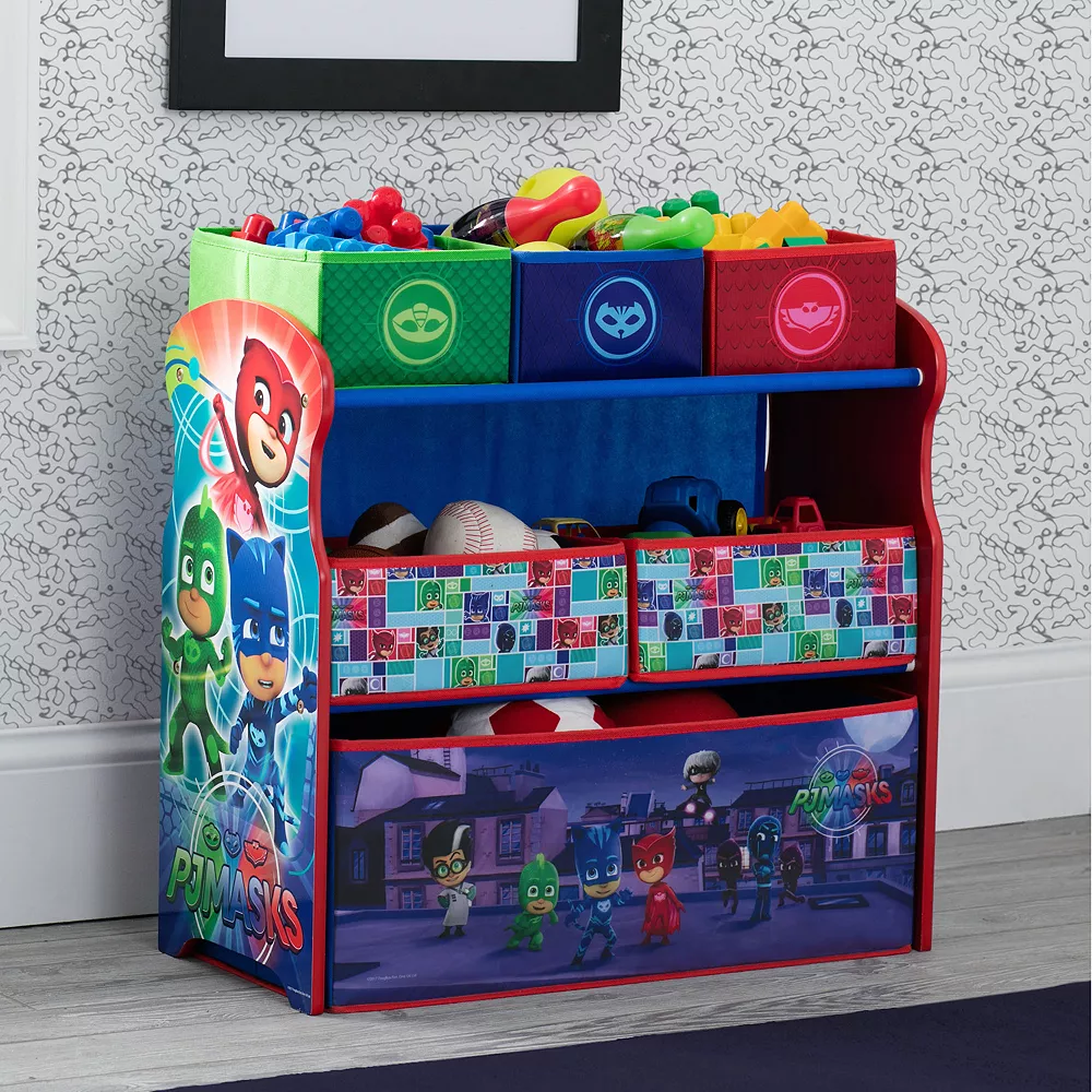 Delta Children PJ Masks Multi-Bin Toy Organizer 2 Delta Children PJ Masks Multi-Bin Toy Organizer - Image 2