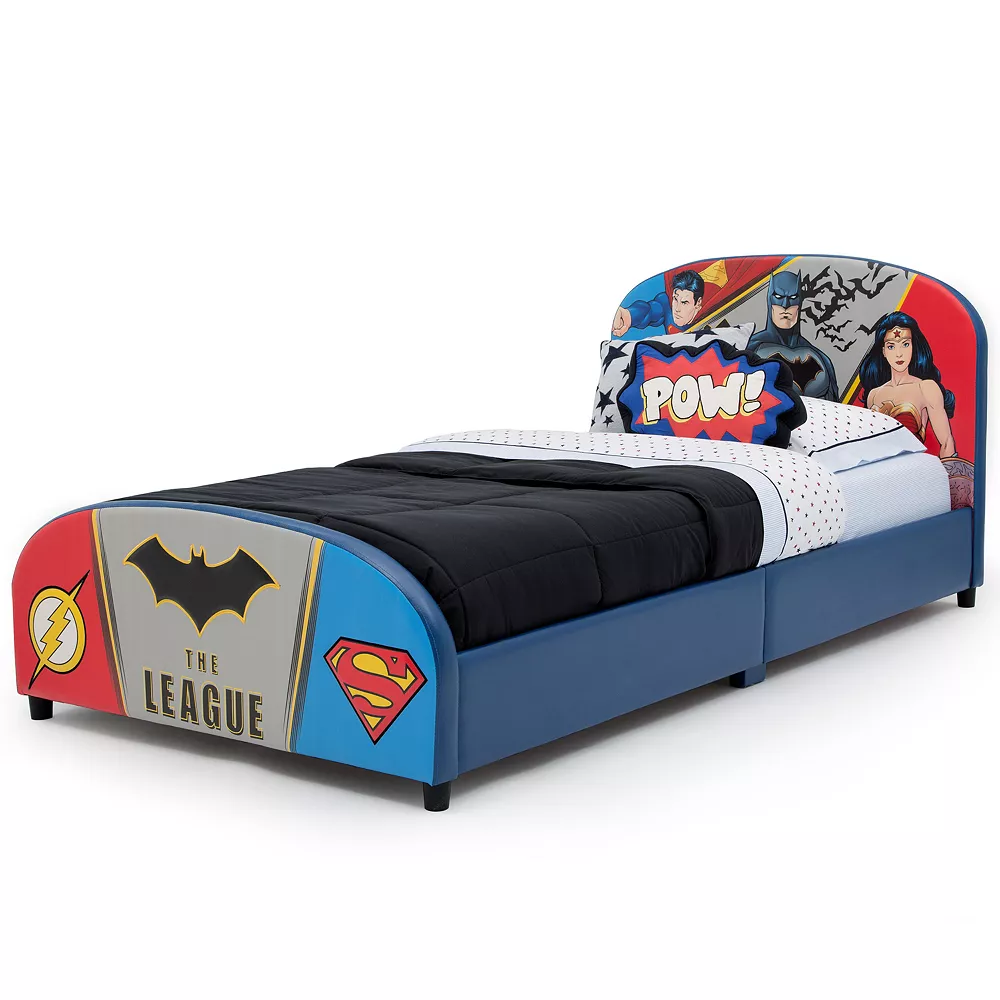 Delta Children Justice League Upholstered Twin Bed 3 Delta Children Justice League Upholstered Twin Bed - Image 3