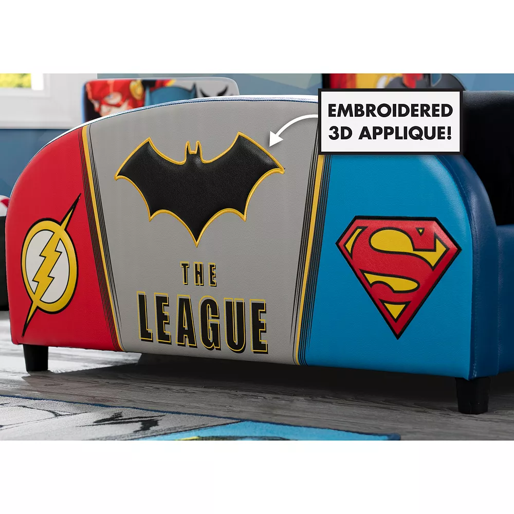 Delta Children Justice League Upholstered Twin Bed 4 Delta Children Justice League Upholstered Twin Bed - Image 4
