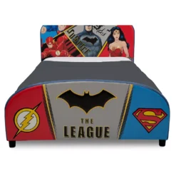 Delta Children Justice League Upholstered Twin Bed 11 Delta Children Justice League Upholstered Twin Bed -Delta Children 3437176 ALT5