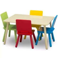 Delta Children Kids Colorful Table And Chair Set -Delta Children 3663202 ALT5