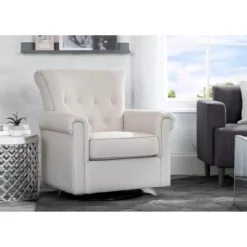 Delta Children Harper Nursery Glider Swivel Rocker Chair 7 Delta Children Harper Nursery Glider Swivel Rocker Chair -Delta Children 3664300 ALT2