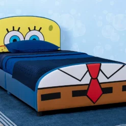 Delta Children SpongeBob SquarePants Upholstered Twin Bed 8 Delta Children SpongeBob SquarePants Upholstered Twin Bed -Delta Children 4393801 ALT2