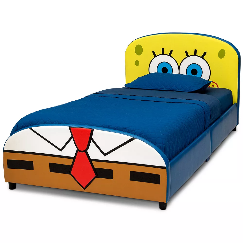Delta Children SpongeBob SquarePants Upholstered Twin Bed 4 Delta Children SpongeBob SquarePants Upholstered Twin Bed - Image 4