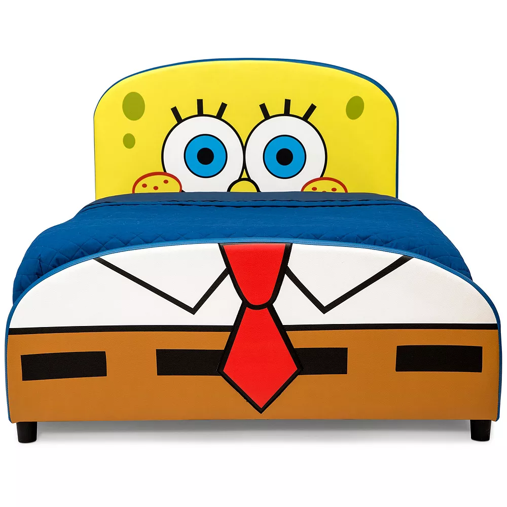 Delta Children SpongeBob SquarePants Upholstered Twin Bed 5 Delta Children SpongeBob SquarePants Upholstered Twin Bed - Image 5