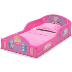 Delta Children Peppa Pig Plastic Sleep & Play Toddler Bed -Delta Children 4393803 ALT2