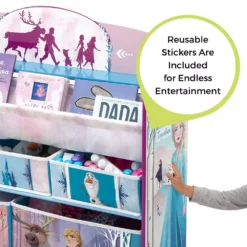 Disney's Frozen 2 Deluxe Toy And Book Organizer By Delta Children -Delta Children 4401095 ALT2