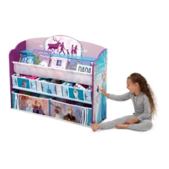 Disney's Frozen 2 Deluxe Toy And Book Organizer By Delta Children -Delta Children 4401095 ALT3