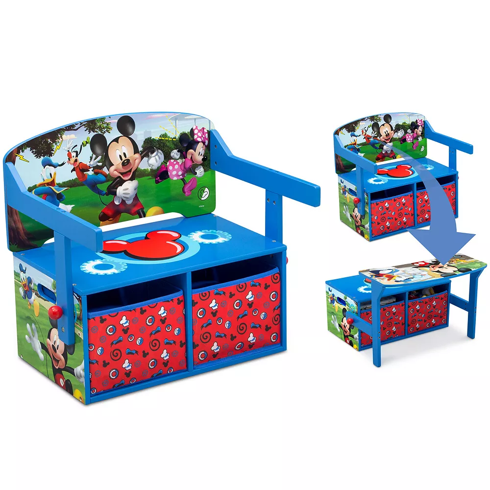 Disney's Mickey Mouse Convertible Activity Bench By Delta Children 1 Disney's Mickey Mouse Convertible Activity Bench By Delta Children