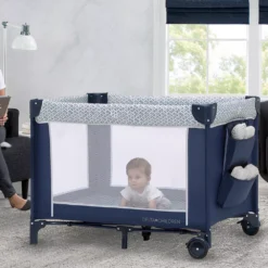 Delta Children LX Deluxe Portable Baby Play Yard With Removable Bassinet And Changing Table 10 Delta Children LX Deluxe Portable Baby Play Yard With Removable Bassinet And Changing Table -Delta Children 5290698 ALT4