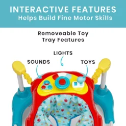 Delta Children First Steps 3-in-1 Sit-to-Stand Bouncer, Walker And Activity Center -Delta Children 5291585 ALT3