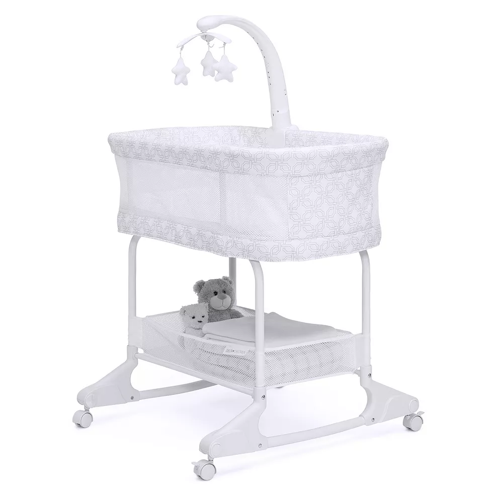 Delta Children SleepCool Rocking Bassinet With Airflow Mesh 3 Delta Children SleepCool Rocking Bassinet With Airflow Mesh - Image 3