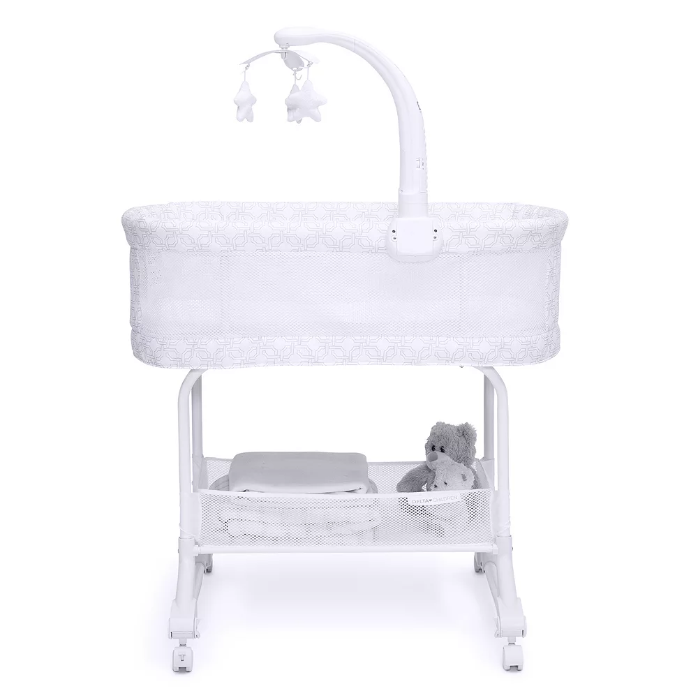 Delta Children SleepCool Rocking Bassinet With Airflow Mesh 4 Delta Children SleepCool Rocking Bassinet With Airflow Mesh - Image 4