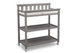Delta Children Liberty Changing Table -Delta Children 540241 026 liberty changing table grey angle c76d7fd9 770b 4c07 8b5c 1f9cd5ea350c