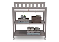 Delta Children Liberty Changing Table -Delta Children 540241 026 liberty changing table grey front eccf1d5d fd34 4f45 89e5 6dda2a557ad0