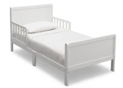 Delta Children Fancy Toddler Bed -Delta Children 540610 130 delta fancy toddler bed bianca angle 1ec977f4 ee0d 425d b3f7 79cb13204223