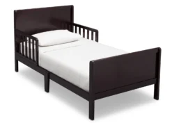 Delta Children Fancy Toddler Bed -Delta Children 540610 207 delta fancy toddler bed dark chocolate angle 80a76556 b6eb 4184 8e5e 13ce21febd72
