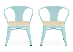 Delta Children Bistro Table And 4 Chair Set -Delta Children 560301 478 Bistro 2piece Chair Set Aqua wNatural Silo 01 scaled