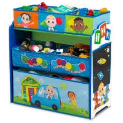 Delta Children CoCoMelon 6-Bin Organizer -Delta Children 5929248 ALT3