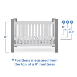 Delta Children Miles 4-in-1 Convertible Crib -Delta Children 5959068 ALT5