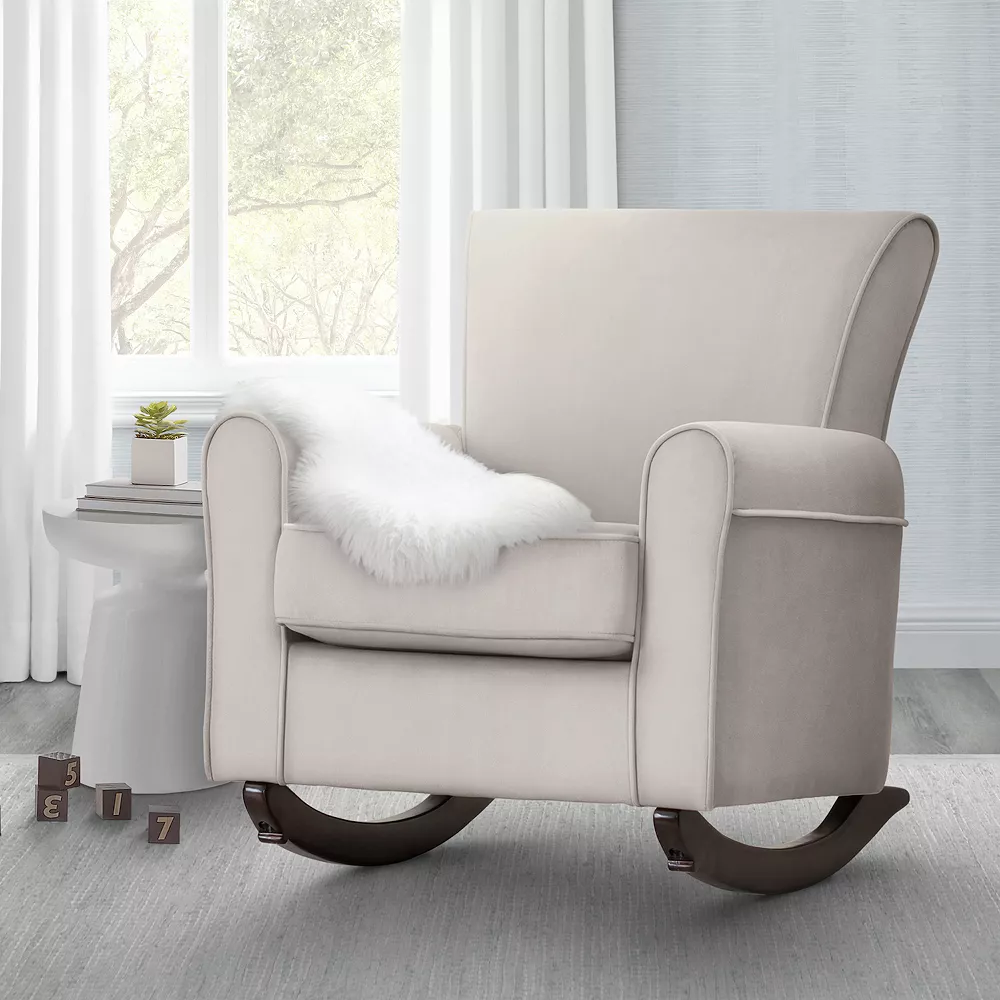 Delta Children Lancaster Rocking Chair With LiveSmart Fabric 2 Delta Children Lancaster Rocking Chair With LiveSmart Fabric - Image 2