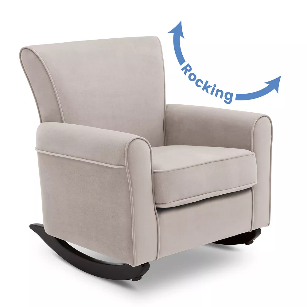 Delta Children Lancaster Rocking Chair With LiveSmart Fabric 5 Delta Children Lancaster Rocking Chair With LiveSmart Fabric - Image 5