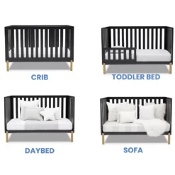 Delta Children Hendrix 4-in-1 Convertible Crib 10 Delta Children Hendrix 4-in-1 Convertible Crib -Delta Children 5959223 ALT4