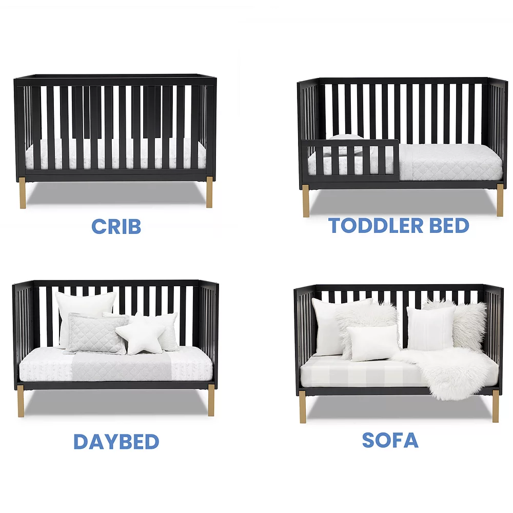 Delta Children Hendrix 4-in-1 Convertible Crib 5 Delta Children Hendrix 4-in-1 Convertible Crib - Image 5