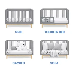 Delta Children Poppy 4-in-1 Convertible Crib -Delta Children 5959266 ALT5
