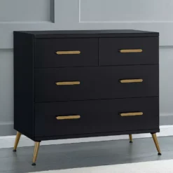 Delta Children Sloane 4-Drawer Dresser With Changing Top -Delta Children 5959269 ALT3