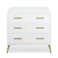 Delta Children Sloane 4-Drawer Dresser With Changing Top