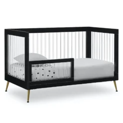 Delta Children Sloane 4-in-1 Acrylic Convertible Crib With Included Conversion Rails -Delta Children 5959272 ALT2