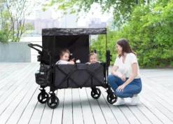 BabyGap Deluxe Explorer Wagon -Delta Children 62010 2358 GAP Wagon Lifestyle 07 scaled