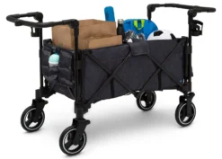BabyGap Deluxe Explorer Wagon -Delta Children 62010 2358 GAP DeluxeExplorerWagon Black Silo 18 scaled