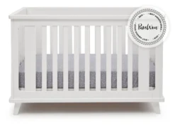 Delta Children Ava 3-in-1 Convertible Crib -Delta Children 6801 100 Ava3 in 1Crib White silo 98 scaled