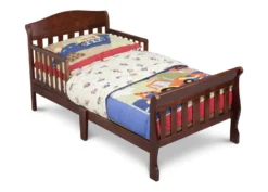 Delta Children Canton Toddler Bed -Delta Children 7181 604 scottsdale toddler bed espresso cherry right hi res 6729b570 81a8 404d 868f d97d1ee61e62