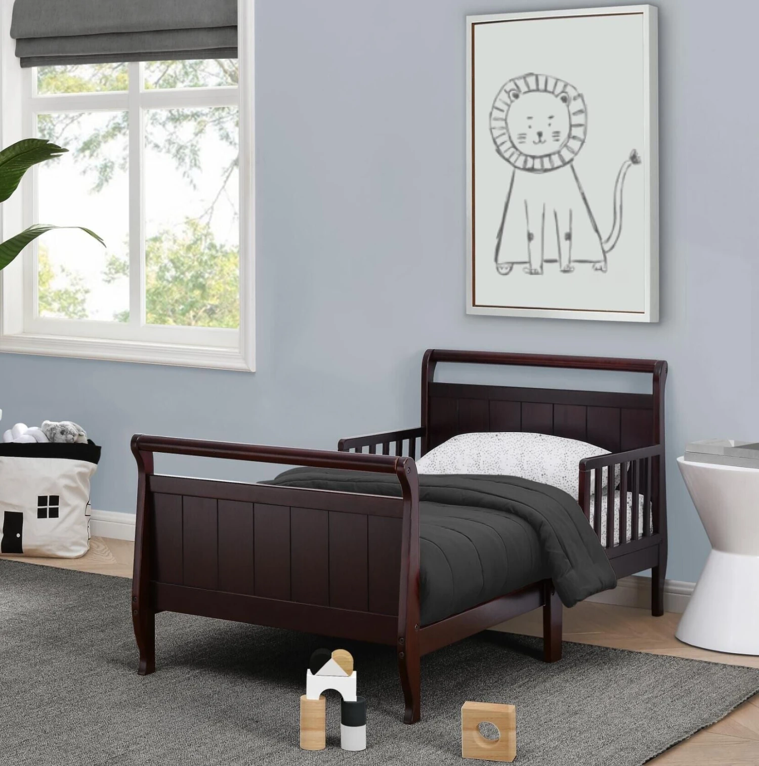 Delta Children Wood Sleigh Toddler Bed 12 Delta Children Wood Sleigh Toddler Bed - Image 12