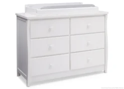 Delta Children Clermont 6 Drawer Dresser -Delta Children 78466 130 delta clermont dresser bianca target topper left props hi res 235cd226 3969 4a30 b7db 3bedc71313ac