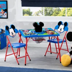 Delta Children Mickey Mouse 4-Piece Kids Furniture Set 10 Delta Children Mickey Mouse 4-Piece Kids Furniture Set -Delta Children 99528MM crop square